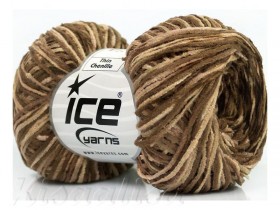 Пряжа Синель ICE Chenille Thin Multicolor в мотках 50 г (250 м)  купить в интернет-магазине