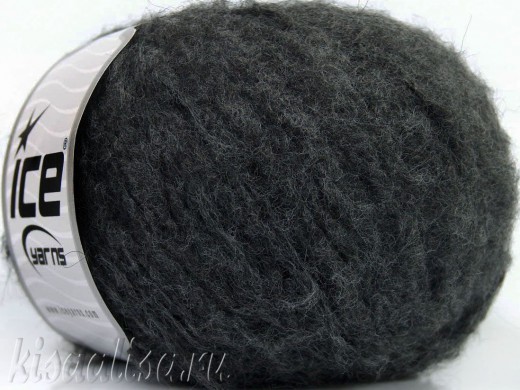 Пряжа ICE Winter Grey Dark Mohair для ручного вязания 50/100  купить в интернет-магазине Пряжа ICE Winter Grey Dark Mohair для ручного вязания 50/100  купить в интернет-магазине