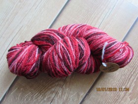 Dzija MIDARA Artistic Wool Jazz 7/2-081 sarkana-balta-bordo  nopirkt interneta veikalā