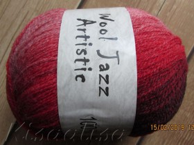 Пряжа MIDARA Artistic Wool Jazz 7/2-081 красно-бело-бордовый (аналог Кауни)  купить в интернет-магазине