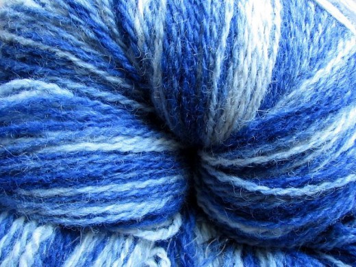 Пряжа MIDARA Artistic Wool Jazz 7/2-083 сине-белая (аналог Кауни)  купить в интернет-магазине Пряжа MIDARA Artistic Wool Jazz 7/2-083 сине-белая (аналог Кауни)  купить в интернет-магазине