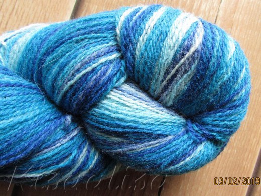 Kauni Yarn AADE LÕNG Artistic Blue Turquoise 8/2  buy in the online store Kauni Yarn AADE LÕNG Artistic Blue Turquoise 8/2  buy in the online store