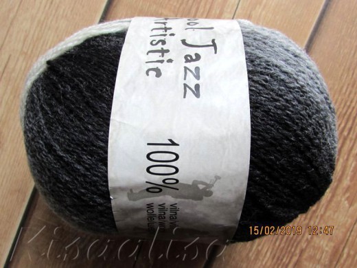 Пряжа MIDARA Artistic Wool Jazz 7/2-001 черно-белая (аналог Кауни)  купить в интернет-магазине Пряжа MIDARA Artistic Wool Jazz 7/2-001 черно-белая (аналог Кауни)  купить в интернет-магазине