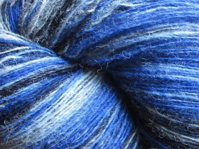 Kauni Yarn AADE LÕNG Artistic  Blue Black White 8/1  buy in the online store