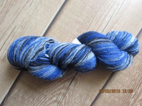 Kauni Yarn AADE LÕNG Artistic  Blue Black White 8/1  buy in the online store
