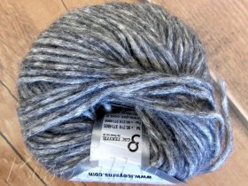 Yarn ICE Lynce Superfine Alpaca Grey Cream 50/80  buy in the online store