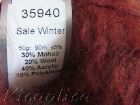 Yarn ICE Winter Copper Dark 50/90  buy in the online store