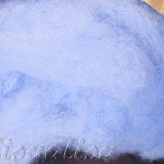 k6008 Wool for felting light blue  buy in the online store