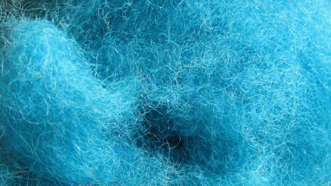 k6014 Wool for felting sky blue  buy in the online store