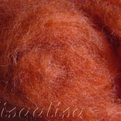 k3008 Wool for felting orange  buy in the online store