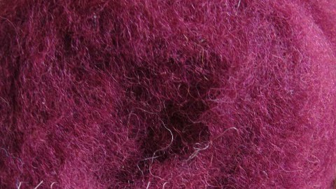 k4003 Wool for felting raspberry  buy in the online store