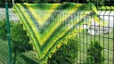Шаль Весенняя зелень от Марии Константиновой