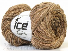 Yarn ICE Chenille-Lurex Khaki Green fnt2-22925