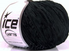 Yarn ICE Chenille Thin Black fnt2-51362