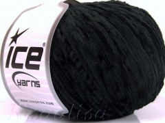 Dzija ICE Chenille Thin Black fnt2-51362