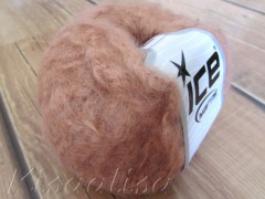 Yarn ICE Kan Mohair Brown Light fnt2-37986