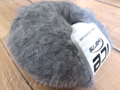 Dzija ICE Kan Mohair Grey Melange fnt2-39333