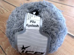 Yarn ICE Eyelash Pilu Grey
