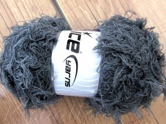 Пряжа ICE Eyelash Wool Grey