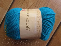 Yarn Pekhorka New Kids 045 turquoise dark