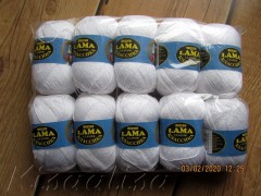 Yarn LAMA Classic Cotton White