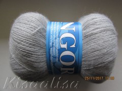 Yarn Angora2 - MIDARA 0923 grey