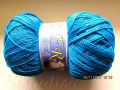 Пряжа MIDARA Amber Хлопок - 520 голубой